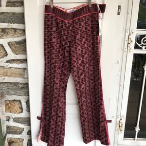 Ts dixin. Women’s chocolate pink print slacks 🎁🎁🎁Tis the season 🎁🎁